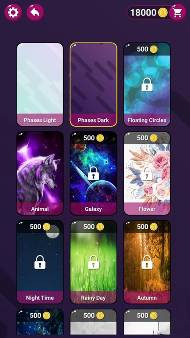 ภาพหน้าจอของ Word Blocks Puzzle: Word Games