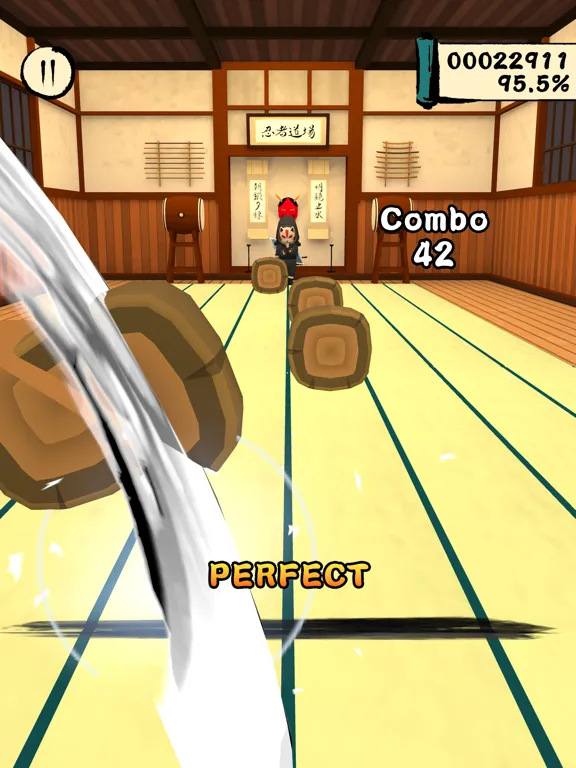 Tangkapan skrin Ninja Dojo iPad 