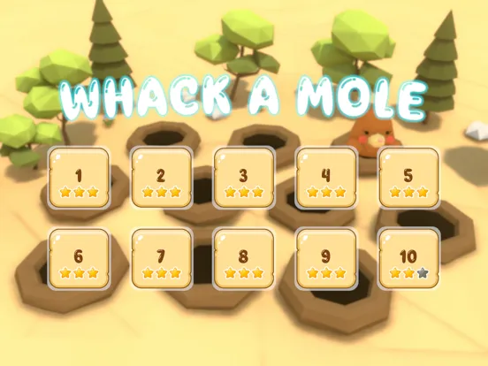 Whack A Mole! iPad  Screenshots