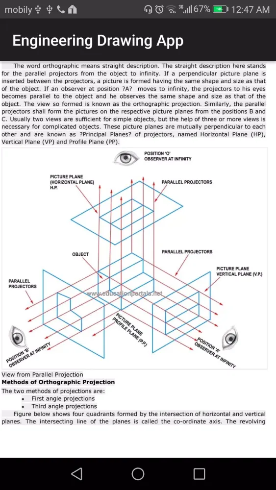 Engineering Drawing App Screenshots