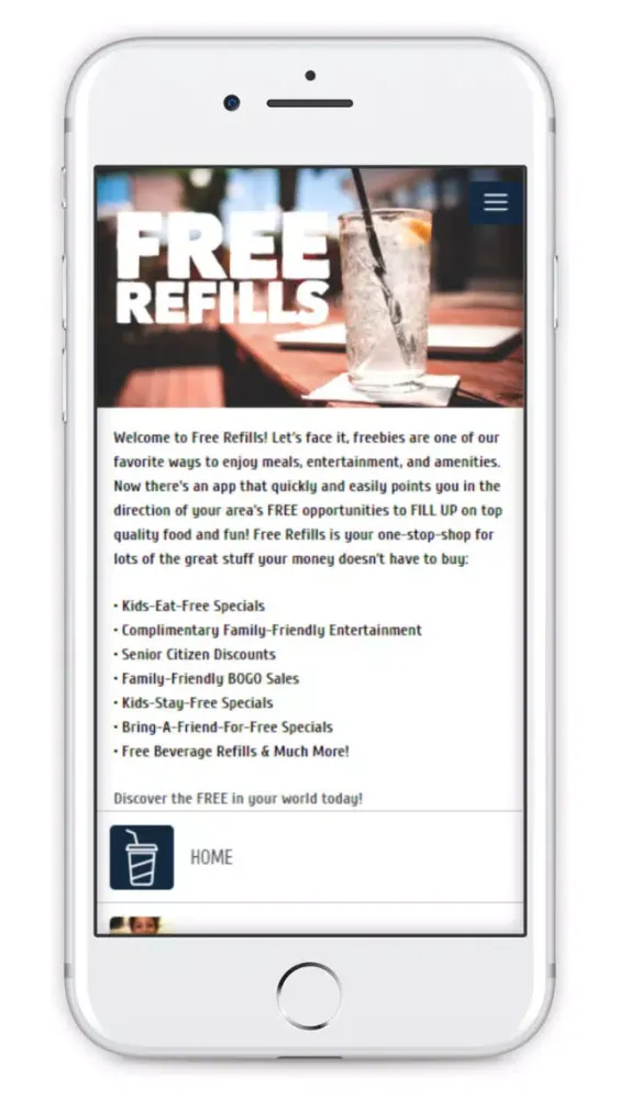 Free Refills スクリーンショット