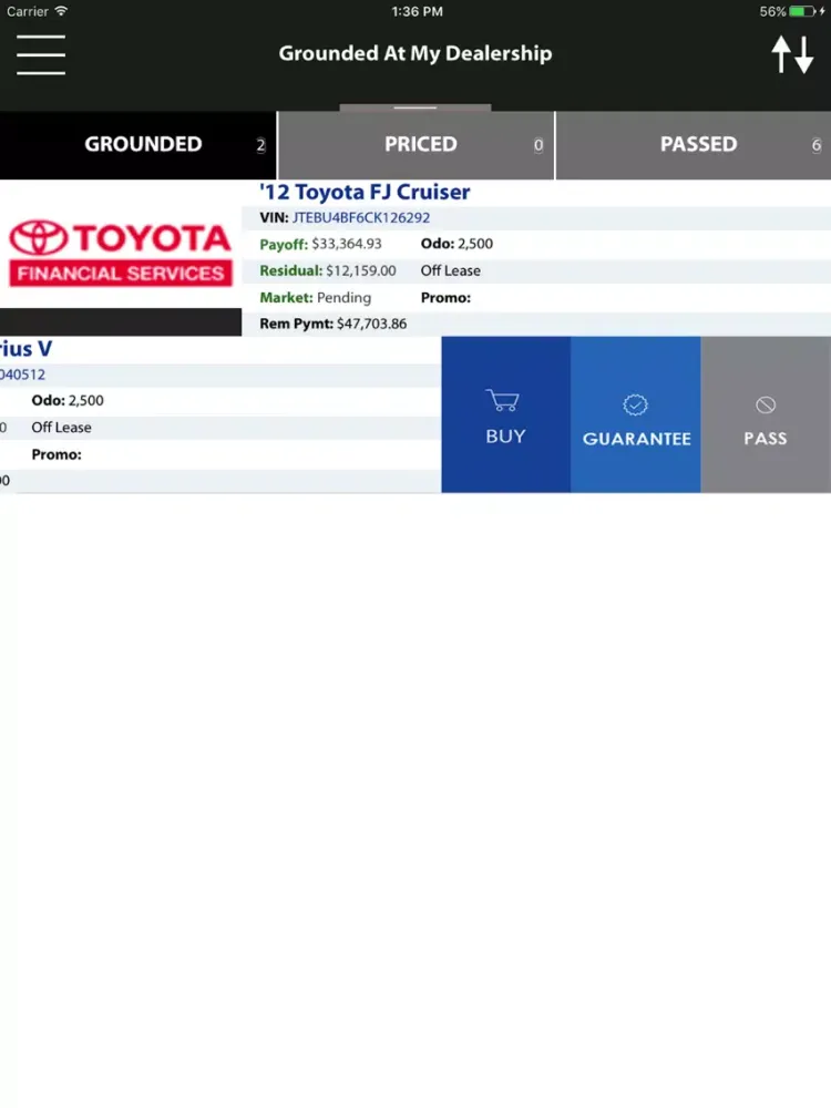 Lexus Dealer Direct iPad  Screenshots