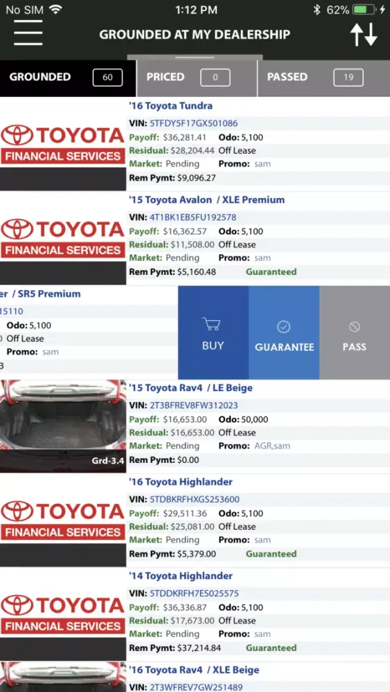 Lexus Dealer Direct Screenshots