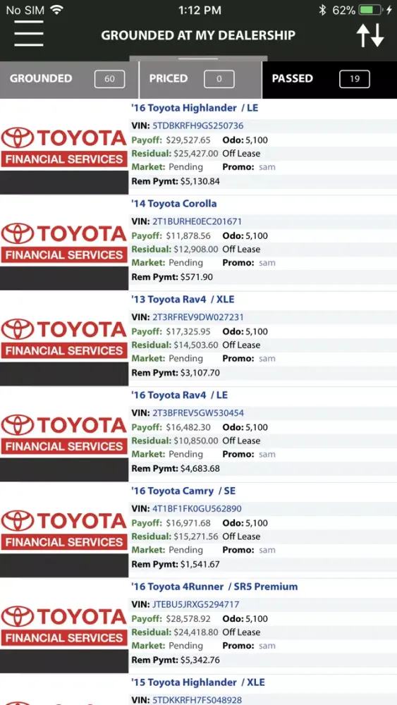 Lexus Dealer Direct Screenshots