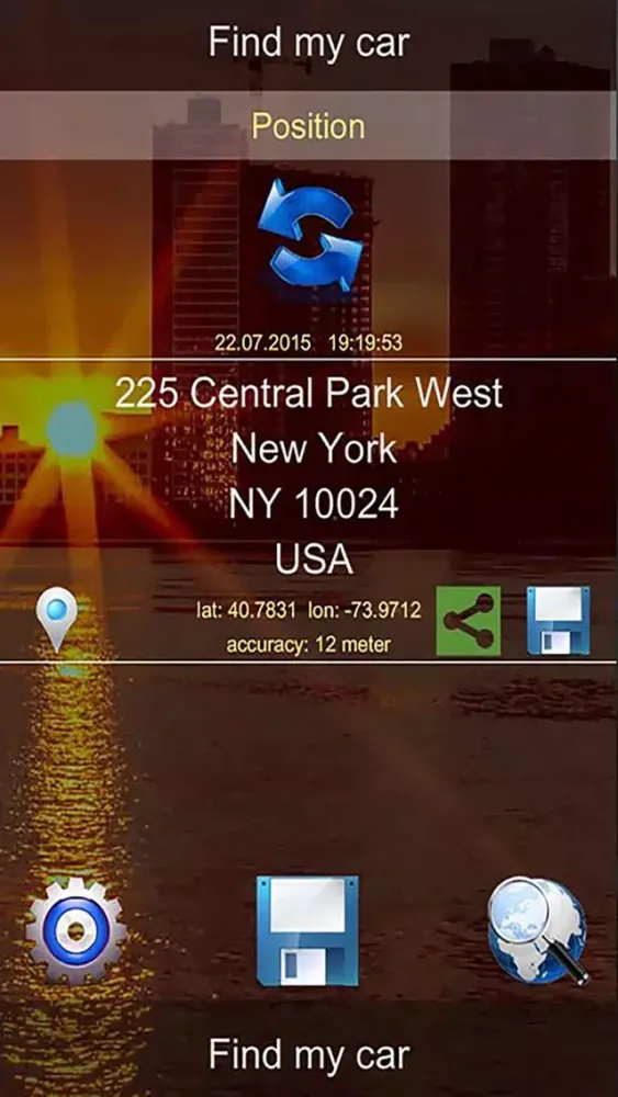 Find my car - save your position سکرین شاٹس