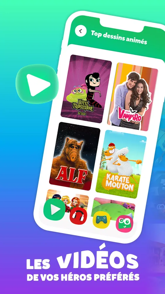 Gulli, Vidéos, Audios et Jeux Screenshots