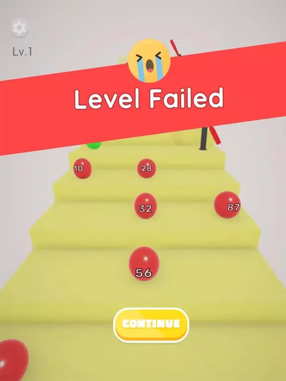 Stair Balls Fever iPad  Screenshots