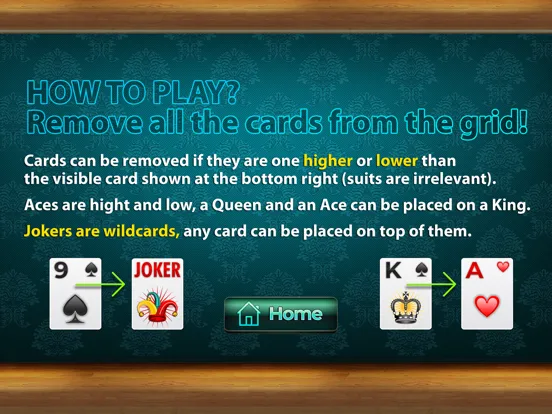#1 Classic Solitaire card game iPad  स्क्रीनशॉट