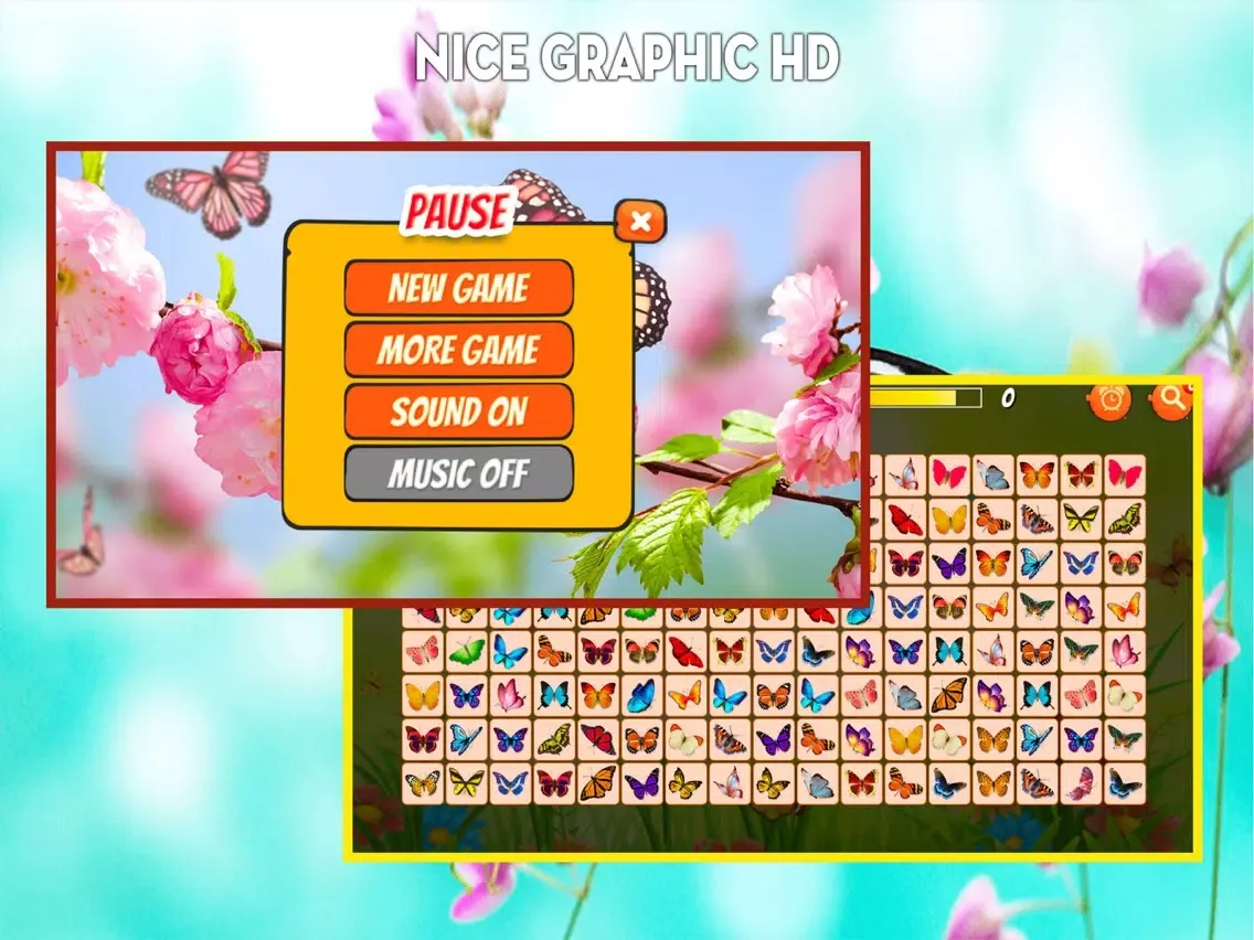Tangkapan layar Onet Animals Butterfly 2018 iPad 