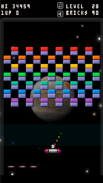 Space Arkanoid 2600 스크린샷