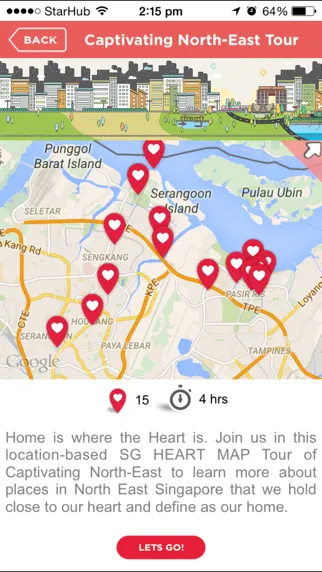Tangkapan skrin SG HEART MAP TOURS