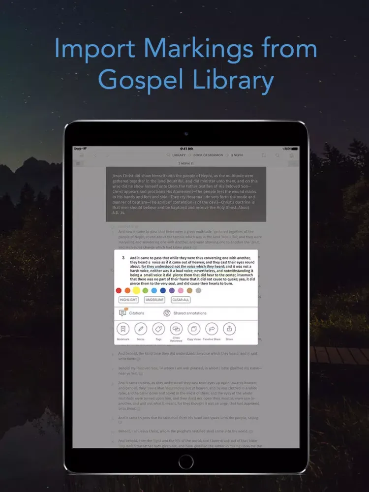 LDS Scriptures Pro iPad 应用截图