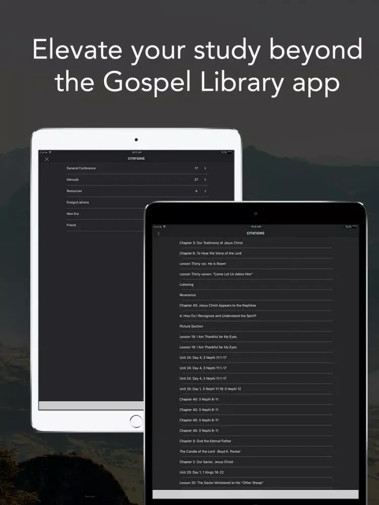 LDS Scriptures Pro iPad 应用截图
