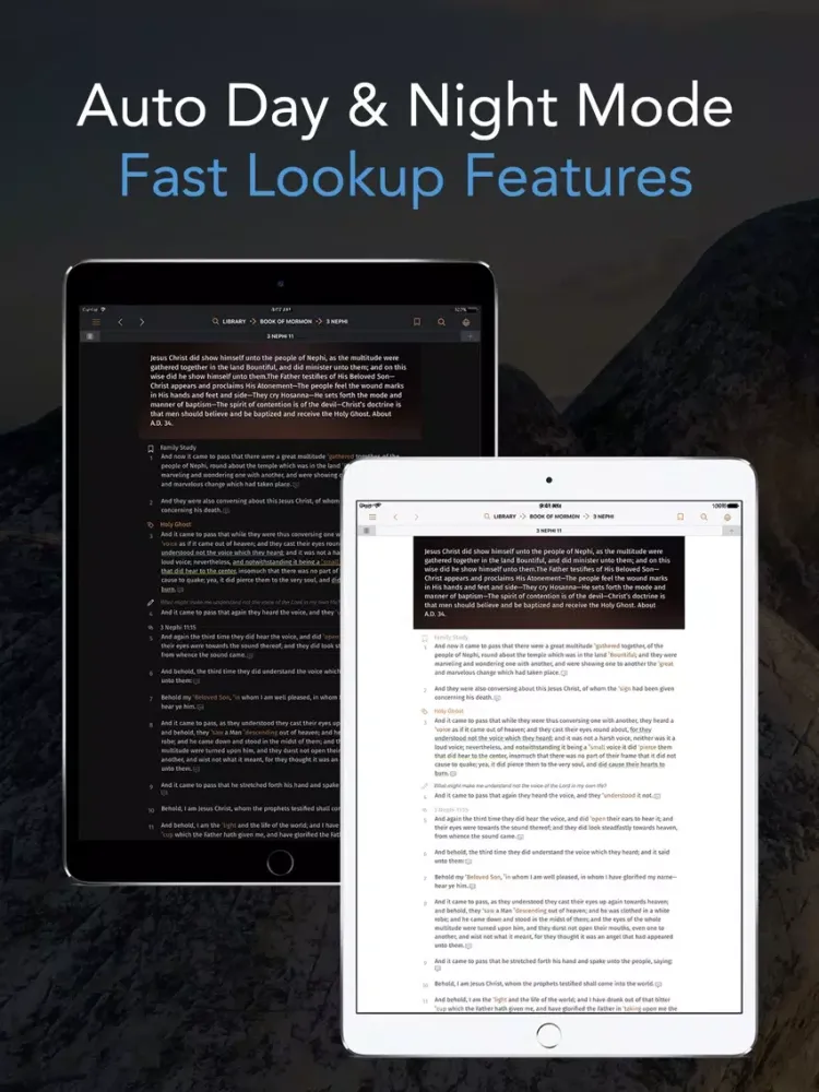 LDS Scriptures Pro iPad 应用截图