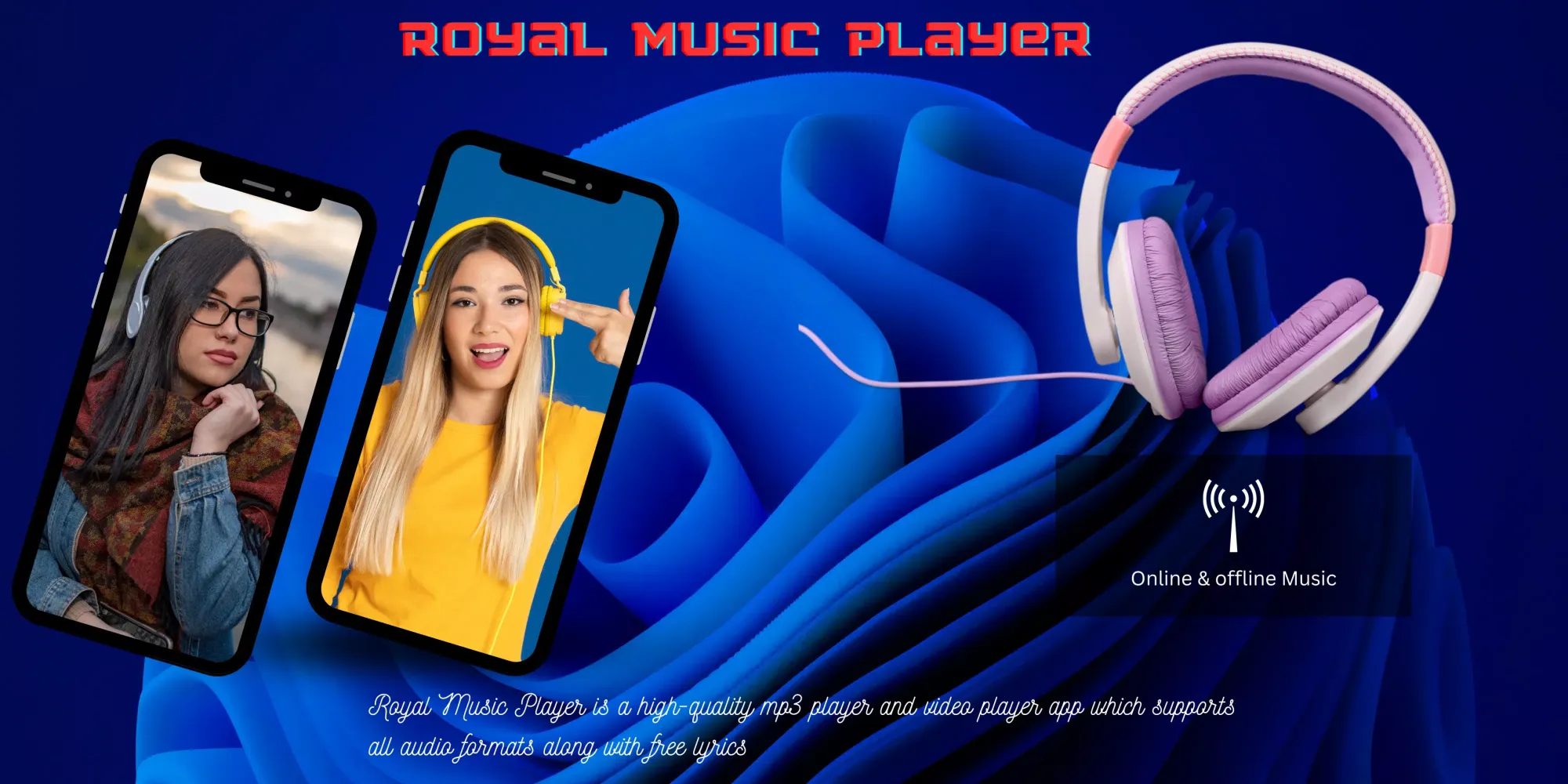 Capturas de tela do Royal Music Player