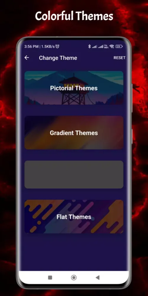 Capturas de tela do Royal Music Player