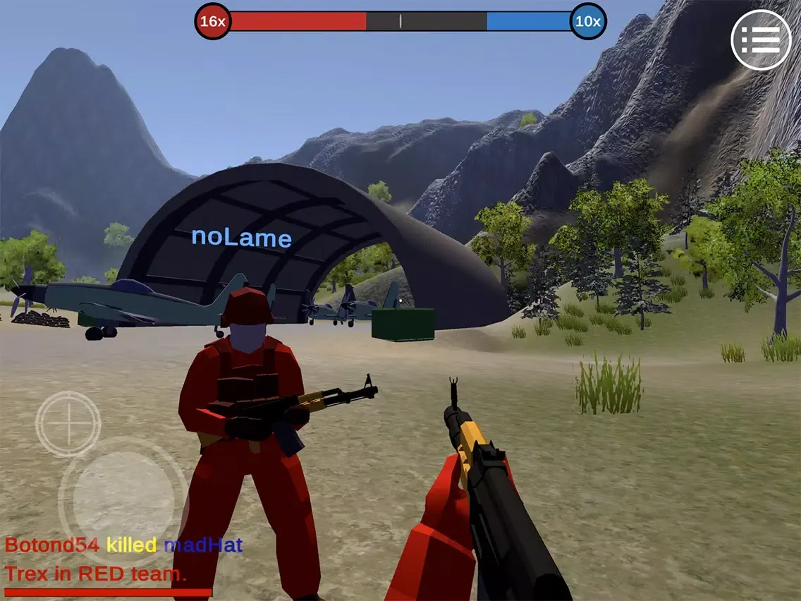 Скриншоты RAVENFIELD PE iPad 