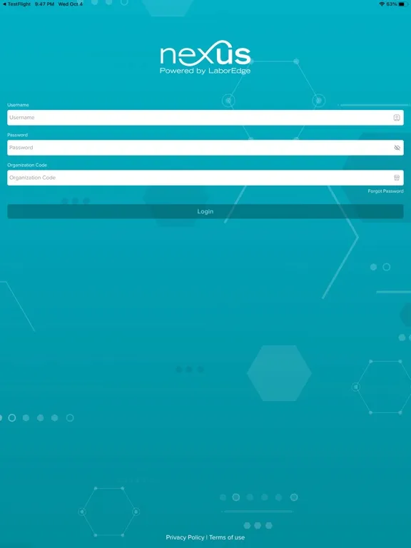 Capturas de pantalla de NexusVMS iPad 