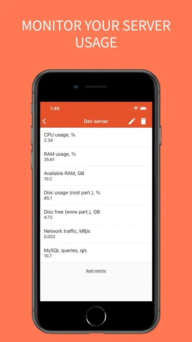 Prometheus Metrics Reader Screenshots