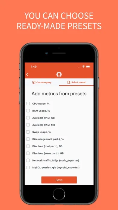 Prometheus Metrics Reader Screenshots