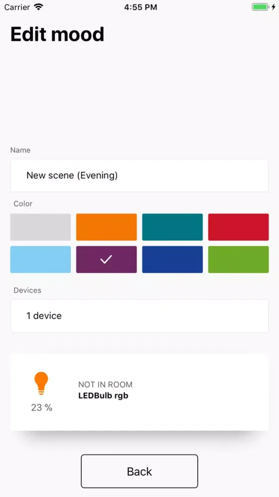 MOOD APP | Smart Living Screenshots