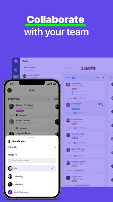 ภาพหน้าจอของ Leader CRM Leads Sales Tracker