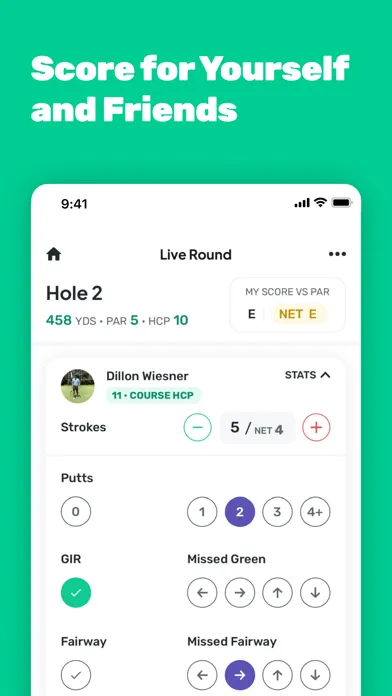 ภาพหน้าจอของ Leaderboard Golf, Inc.