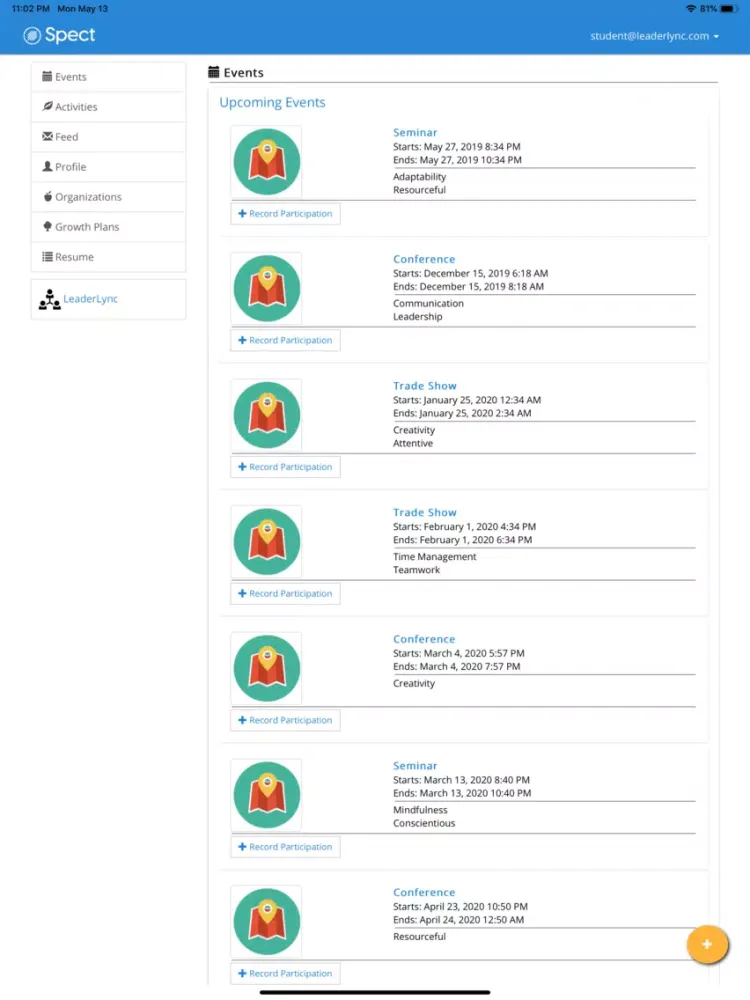 LeaderLync Spect iPad 应用截图