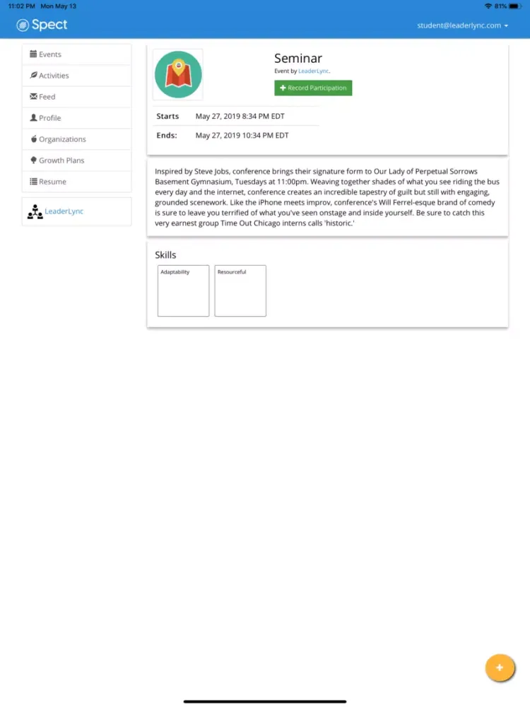 LeaderLync Spect iPad 应用截图