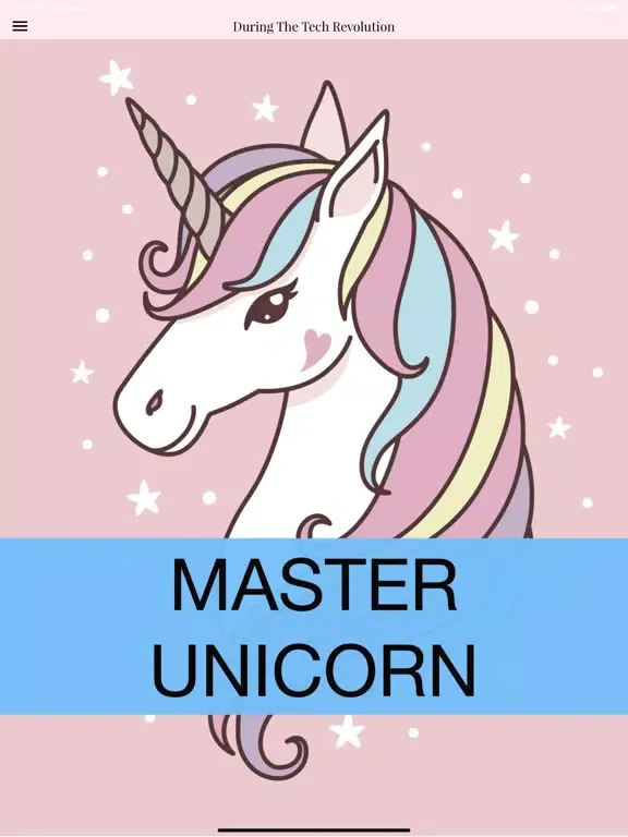 MASTER UNICORN iPad  Screenshots