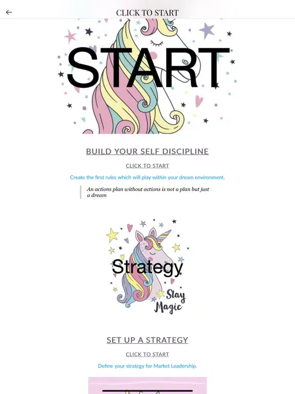 MASTER UNICORN iPad  Screenshots