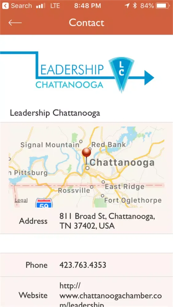 ภาพหน้าจอของ Leadership Chattanooga