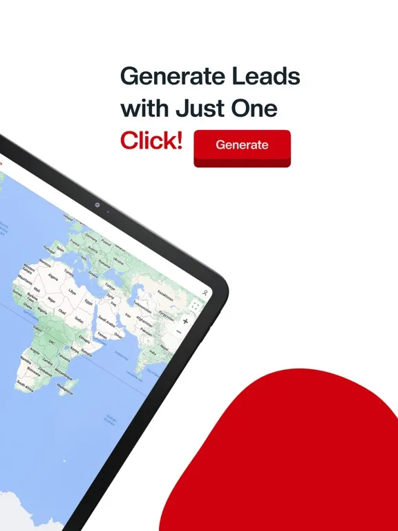 Lead Finder CRM iPad  スクリーンショット