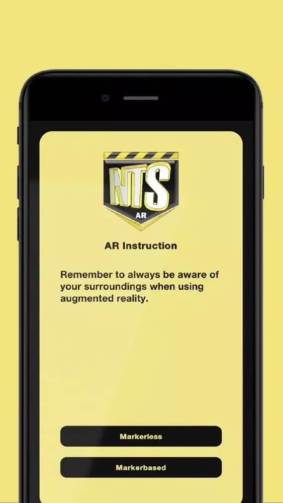 Capturas de tela do NTS - AR