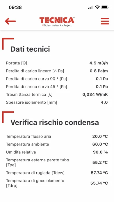 Tangkapan skrin Tecnica Srl