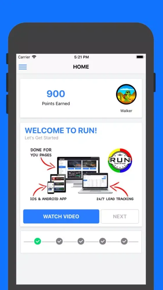 ภาพหน้าจอของ RUN - Rank Up Now