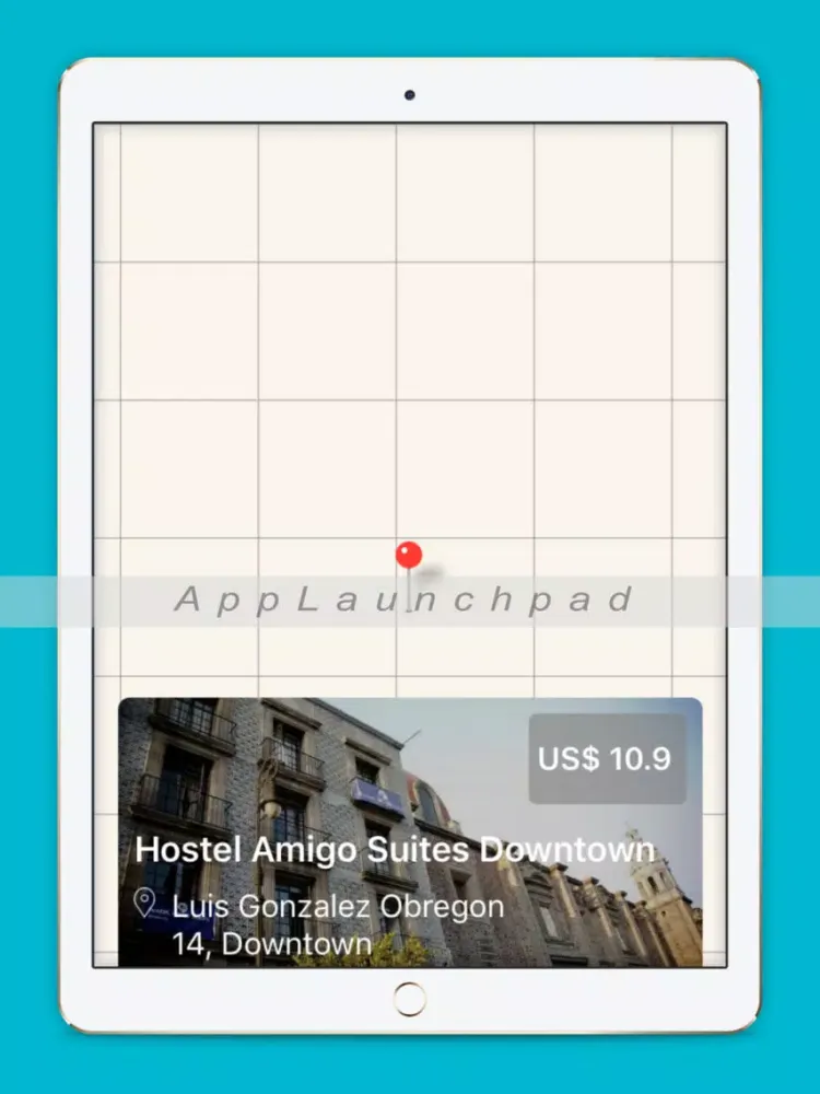Zrzuty ekranu AzHostel iPad 