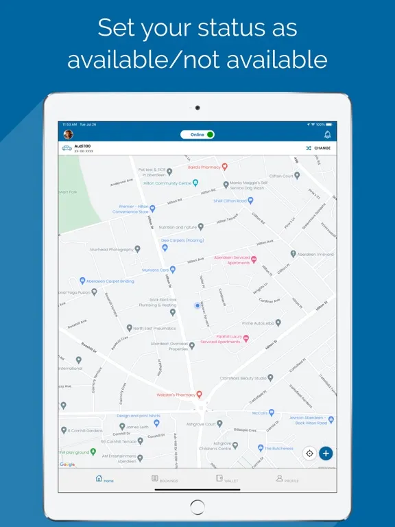 Zrzuty ekranu LeadRyde Driver: Drive to Earn iPad 