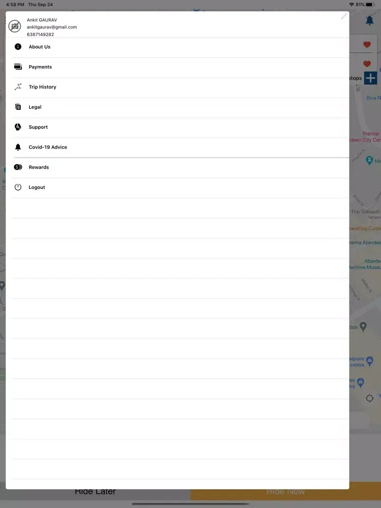 Capturas de pantalla de LeadRyde iPad 