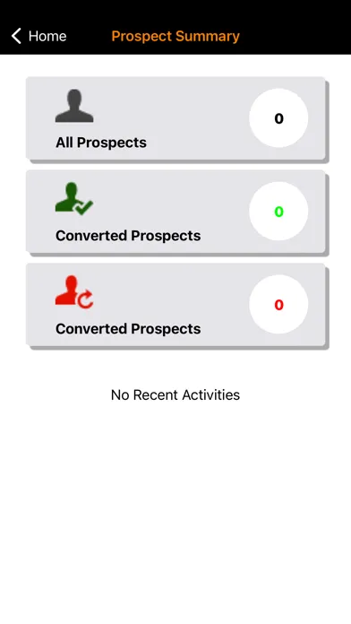 Capturas de tela do Leadway Referral Application