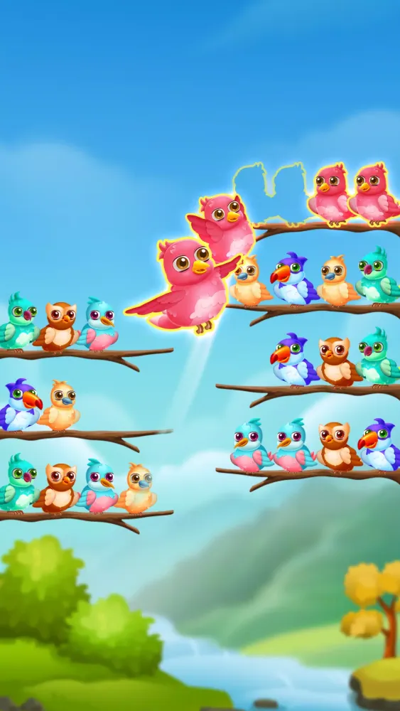تصاویر Bird Sort: Color Sorting Game