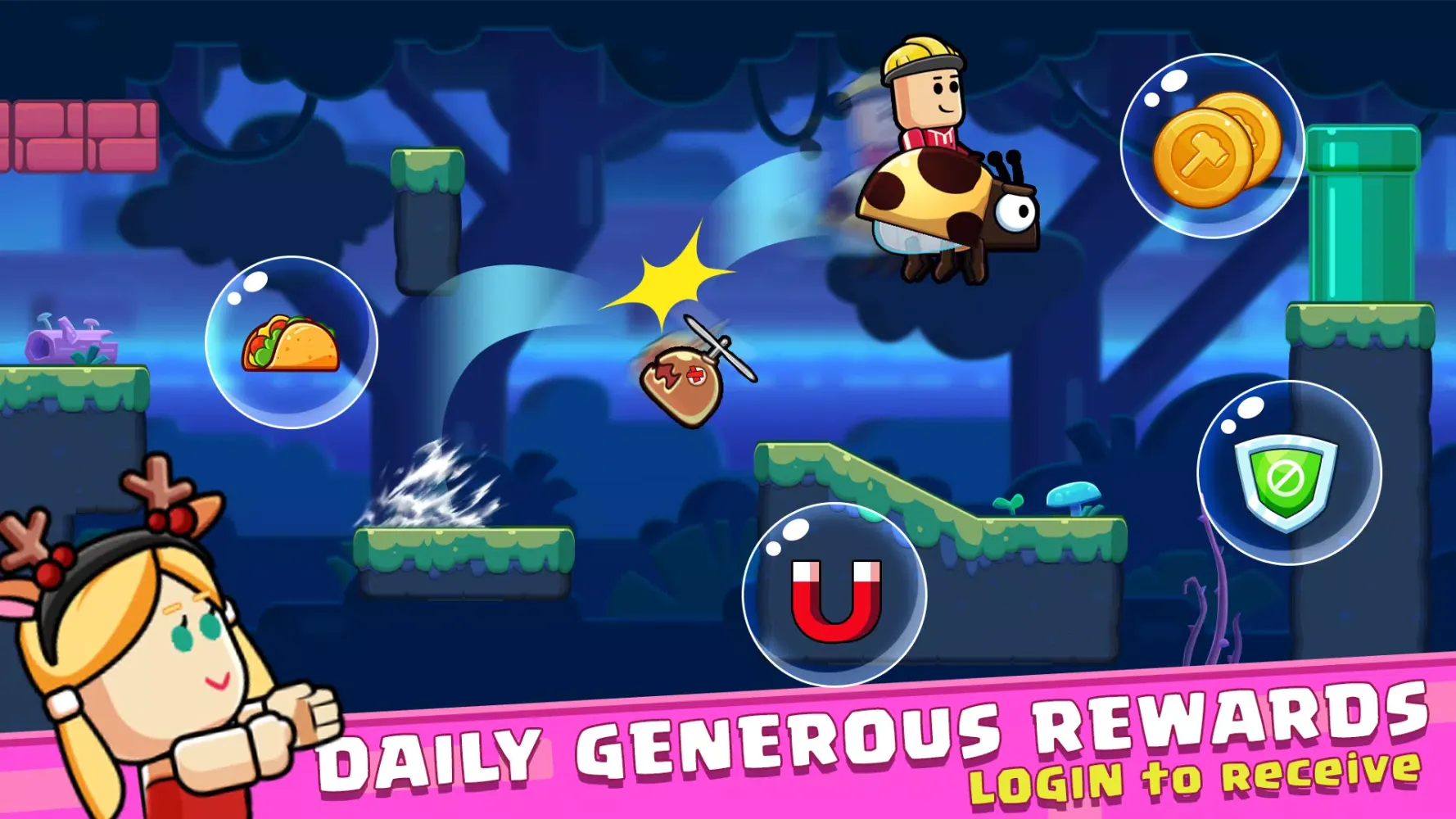 Bobby World Adventure Screenshots