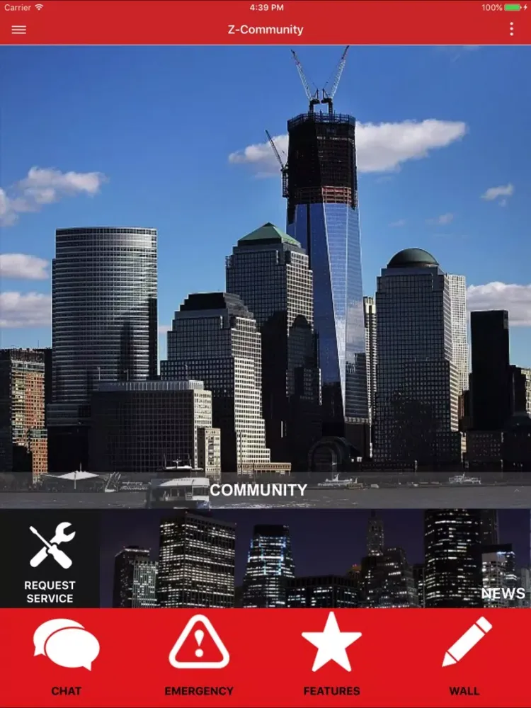 Zrzuty ekranu Z-Community iPad 