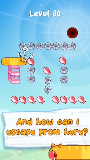Greedy Worm: Hungry Cat Screenshots