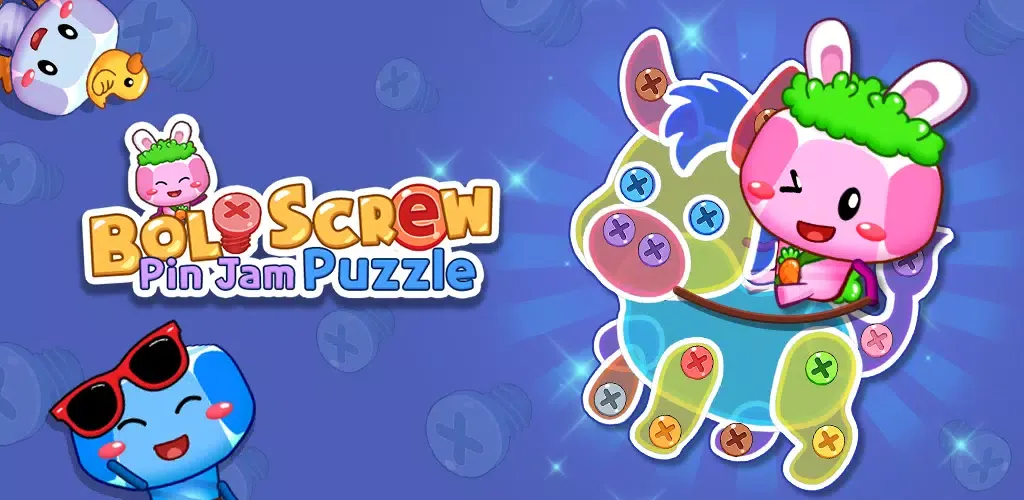 Screenshot di Bolt Screw Pin Jam Puzzle