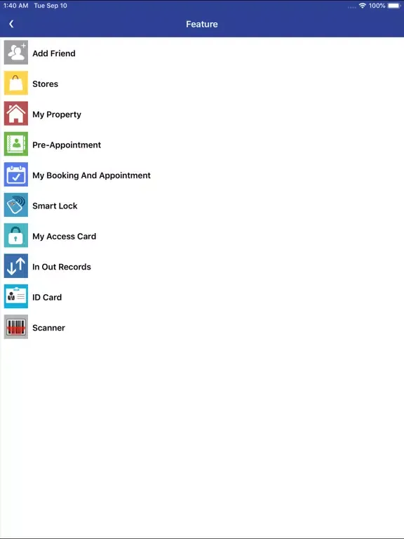 Tangkapan layar 馬來西亞台商協會 iPad 