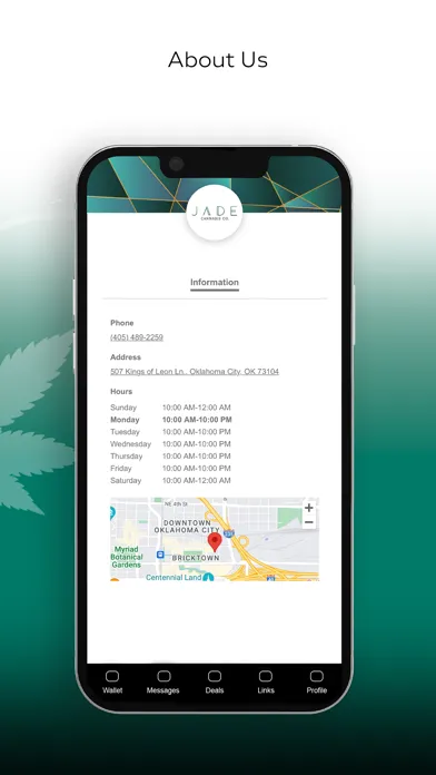Captures d'écran de Jade Cannabis