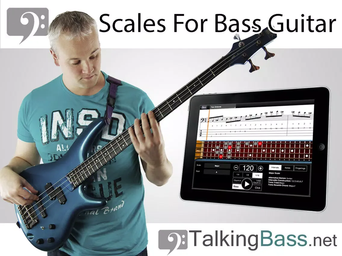 Скриншоты Scales For Bass Guitar iPad 