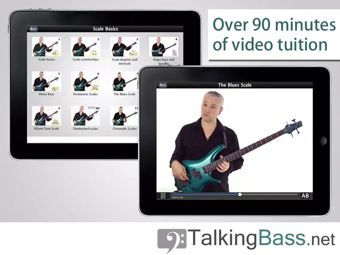 Скриншоты Scales For Bass Guitar iPad 
