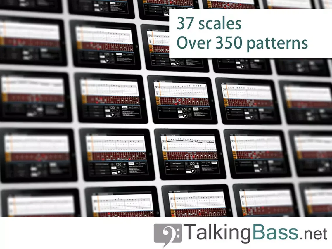 Скриншоты Scales For Bass Guitar iPad 
